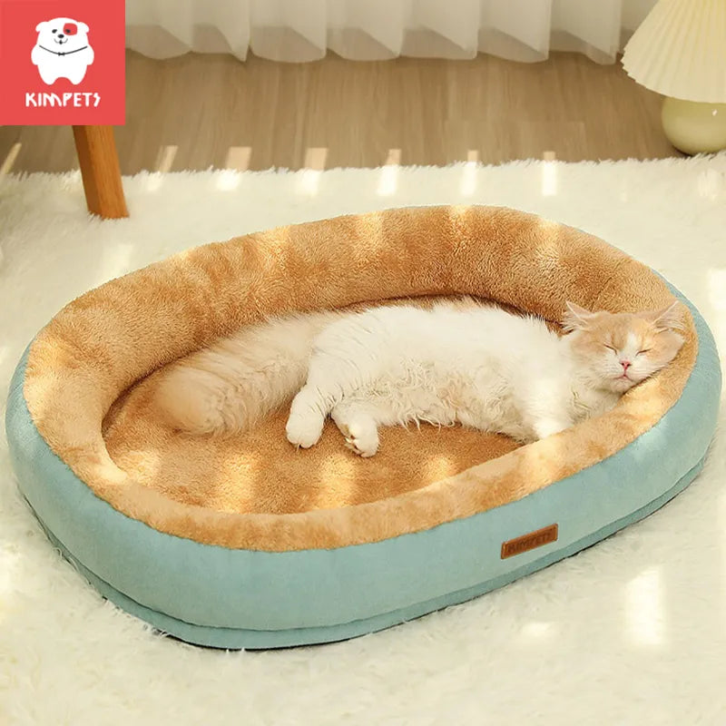 Lits pour chat en feutre pour chats d'intérieur, petit lit doux