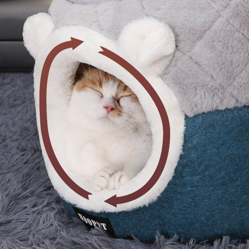 Coussin réversible pour chat - Confortable et durable