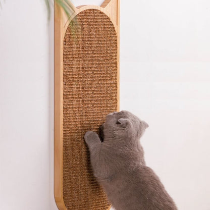 Wandkratzer für ausgewachsene Katzen aus Sisal