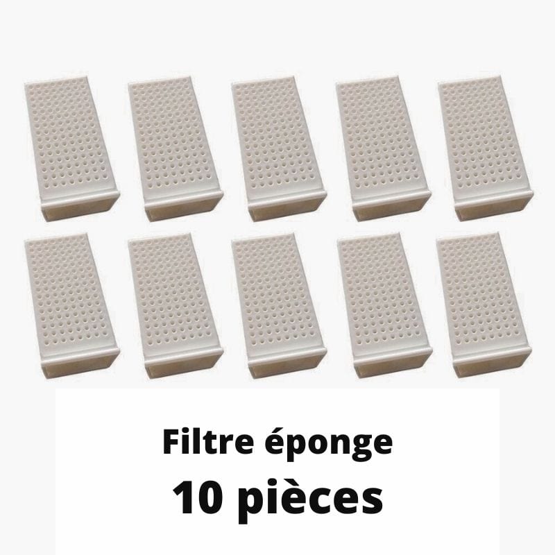Recharge filtre éponge - 10 pièces