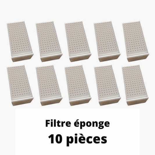 Recharge filtre éponge - 10 pièces